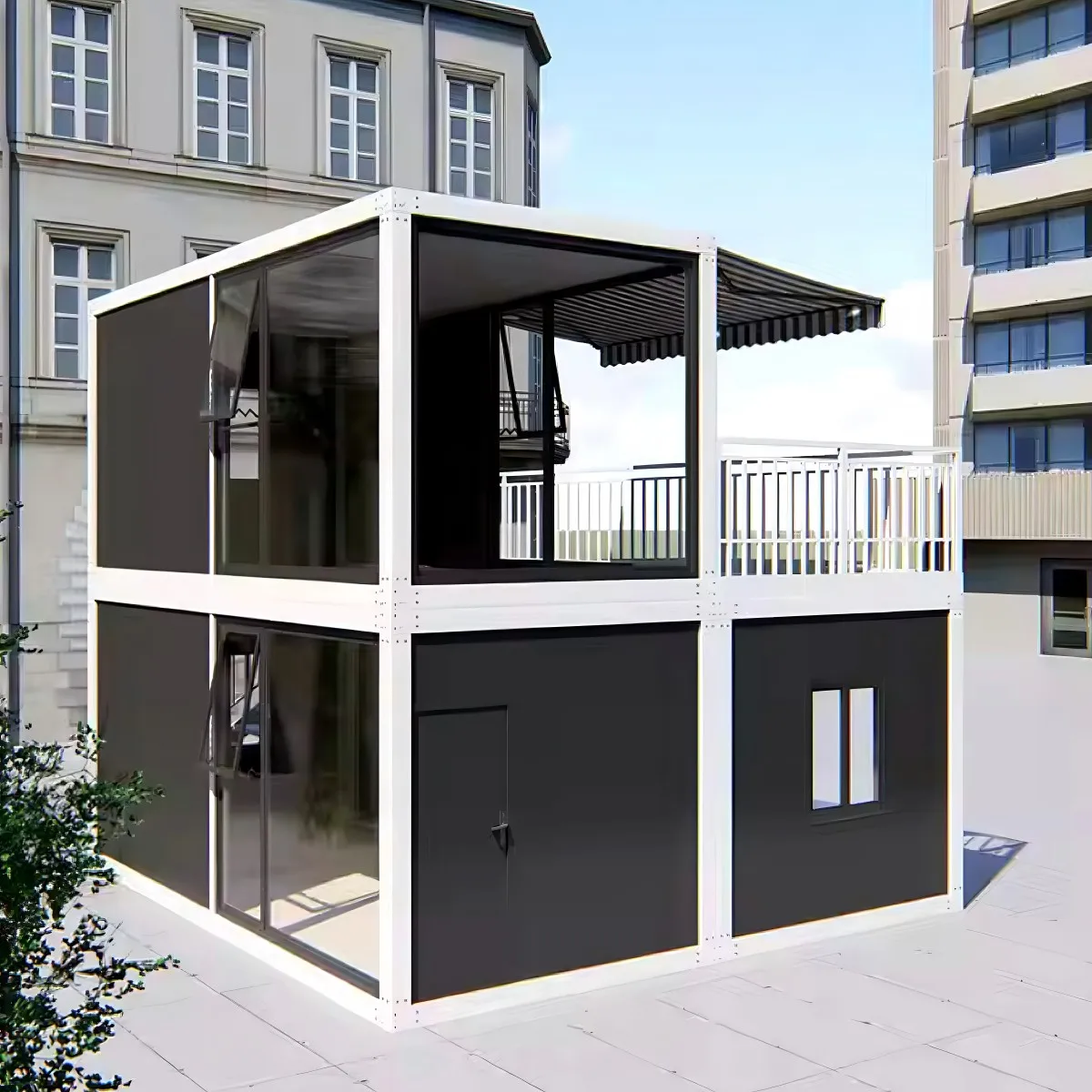 DDP 20ft Detachable House Prefab Tiny House 40ft Luxury Modular Container House Prefab Camping Home Detachable Container