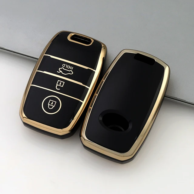 Key Fob Cover Fit for Kia Seltos Carens 2022 Sonet Forte Koup Niro Sorento Soul  Keyless Smart Key Case,fashional car key shell