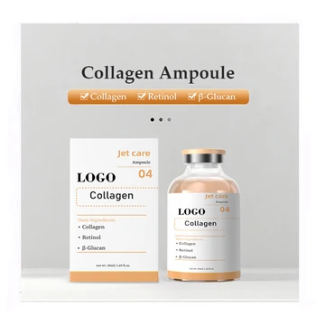 2025 OEM Jet Peel Serum Hyaluronic Acid Oxygen Serum Ampoule Skin Anti-aging Spray Salmon DNA Copper Peptide