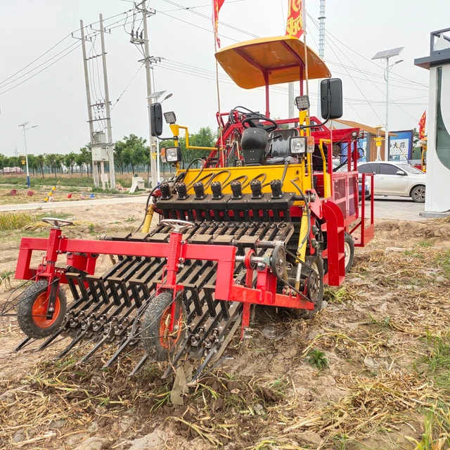 Original Factory Wholesale Garlic Carrot mini combine harvester