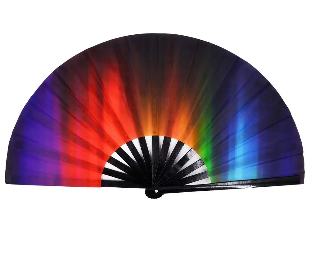 High Quality Customized Large Dance Hand Fan With Your Own Design Print -  Buy Hand Fan Print,Abanico Hand Fan,Hand Folding Fan Product on Alibaba.com