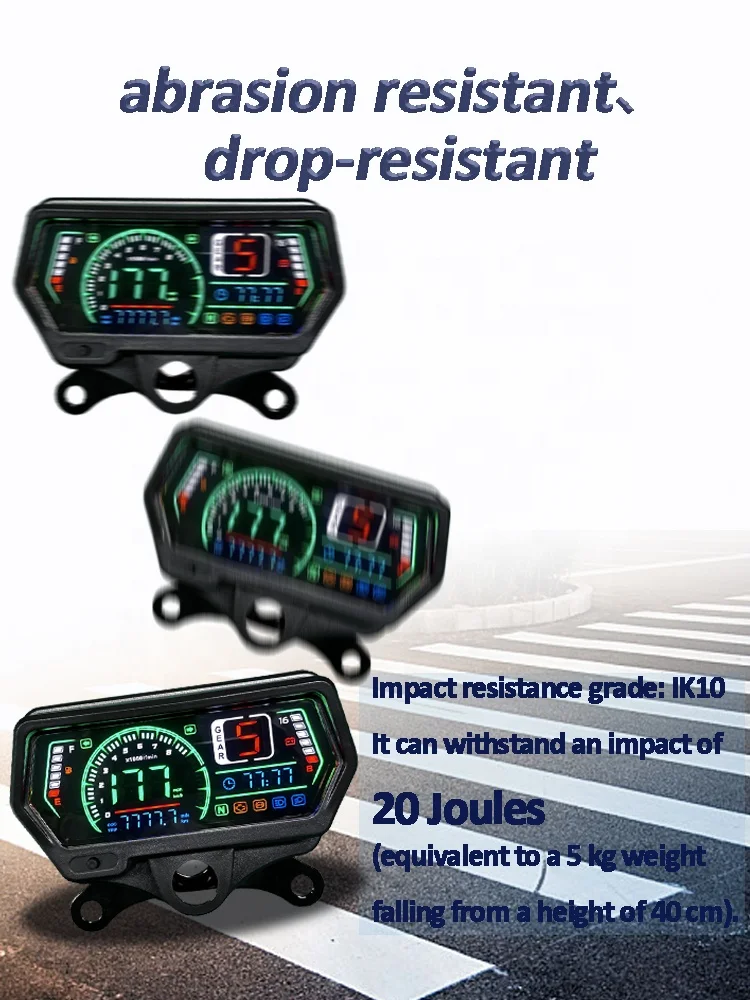 OEM/ODM Available Digital Motorcycle Speedometer Accessories Bike Meter Instrument for honda Tmx Cg 125 Skygo 125