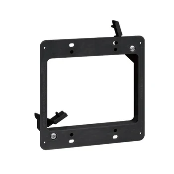 2 Gang Plastic TV Low Voltage Wall Mounting Brackets