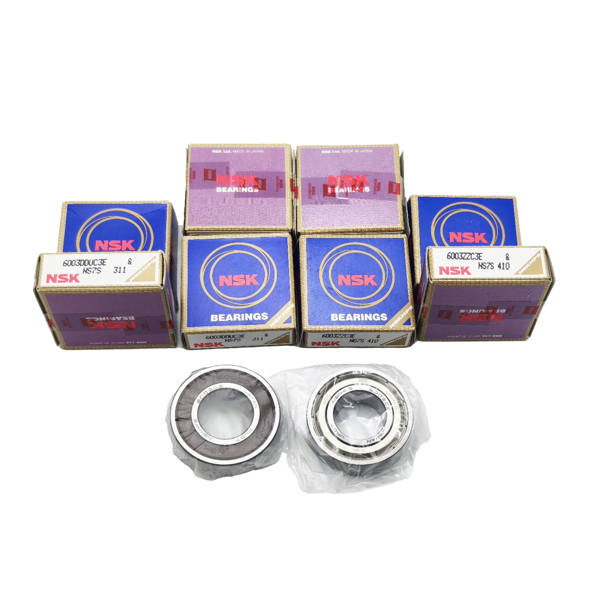 Japan NSK 609 607 608-2Z 2RS MINI Deep Groove Ball Bearings