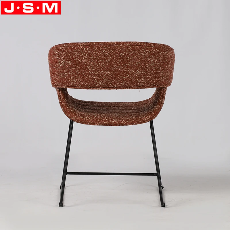 Фабричный производитель комфортный тканевый обеденный стул винтажный с