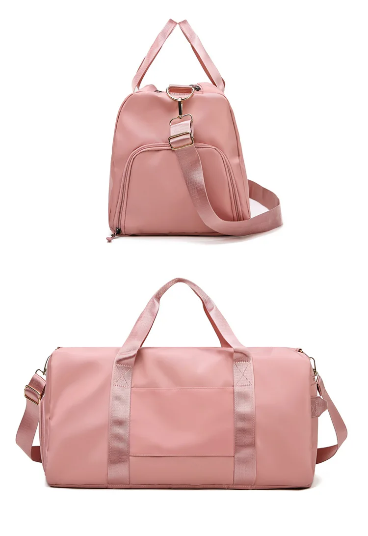 New Wholesale Gym Bag Custom Logo Fitness Workout Travel Sports Gym Bag