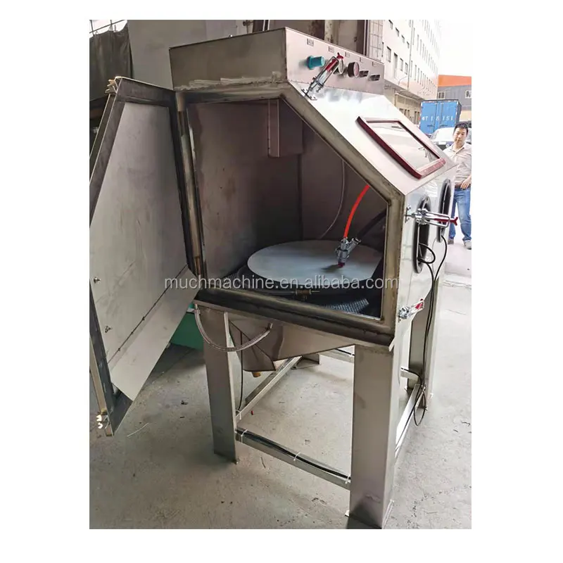 Water Cycle Sandblaster Spray Gun Portable Cost Automatic Wheel