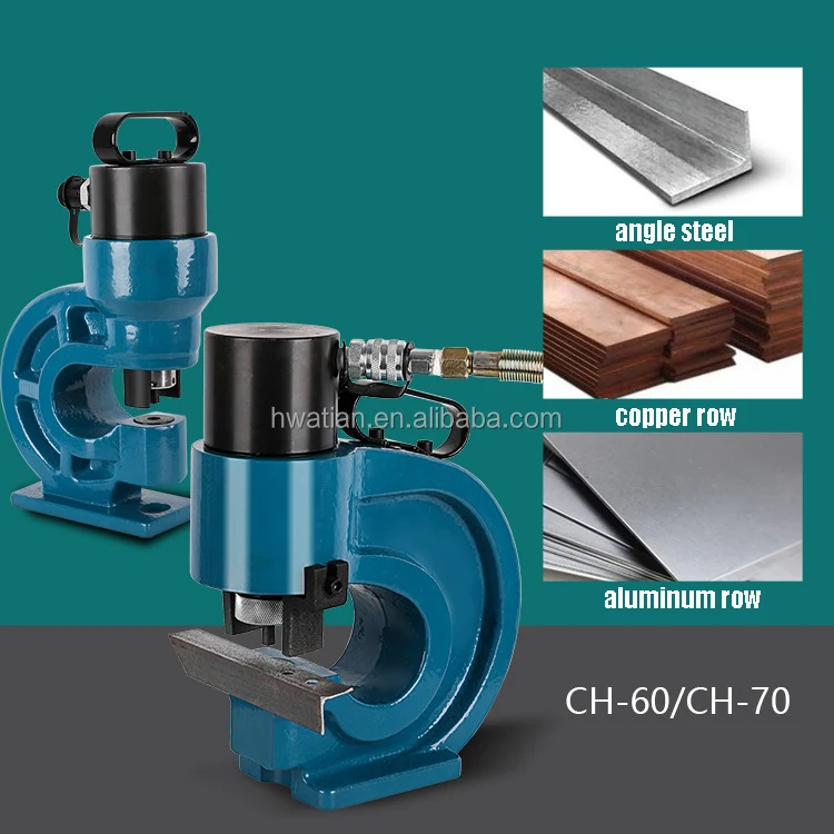 CH-60/70 Hydraulic puncher tool machine word long hole/Elliptical hole dies Hydraulic hole punching