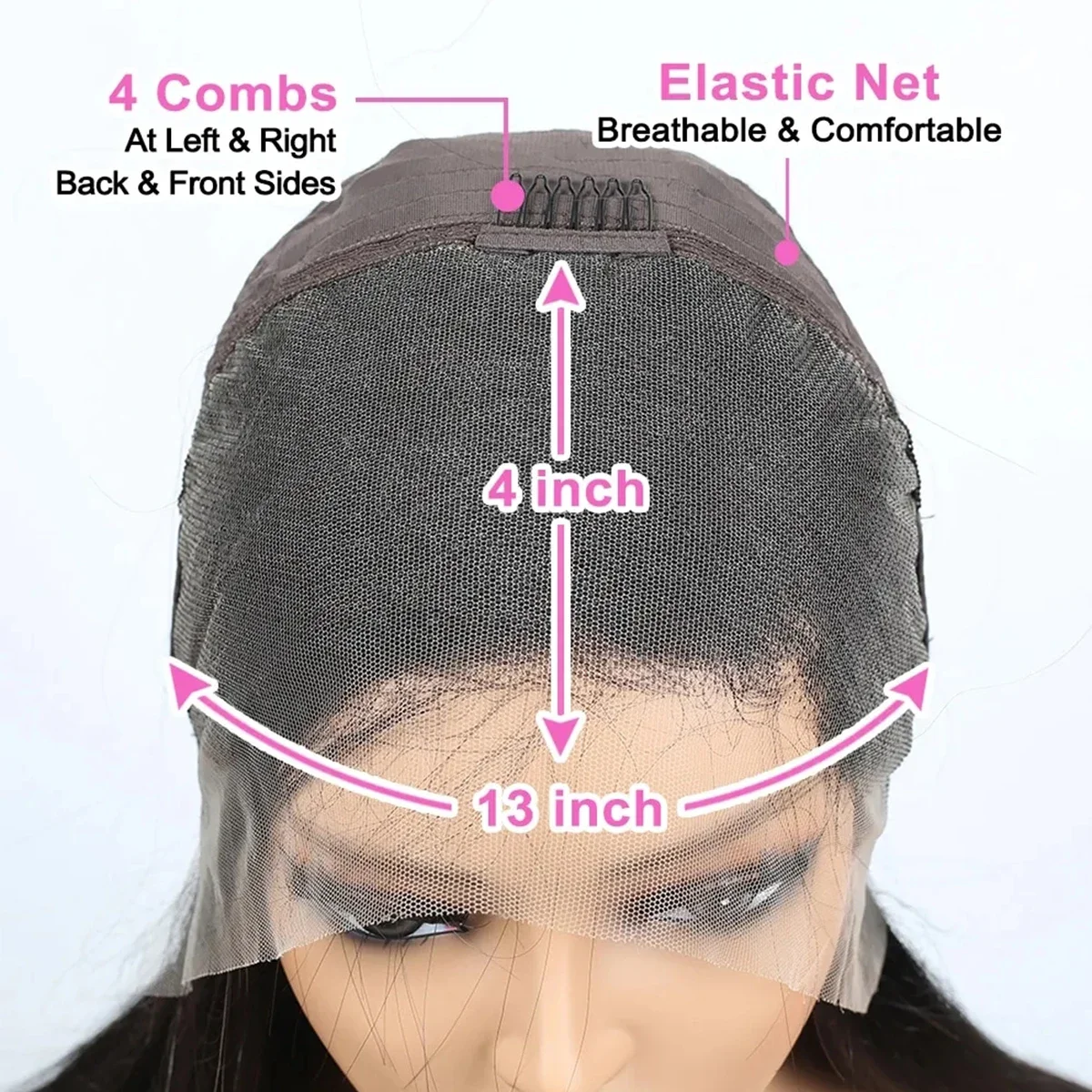 Deep Wave Human Hair Short Bob Wig 180 Density Remy Hair Lace Frontal Wigs_voghion.com