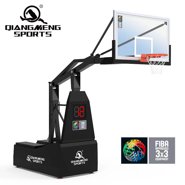 FIBA Approved 3V3 Portable Spring Folding Basketball Hoops