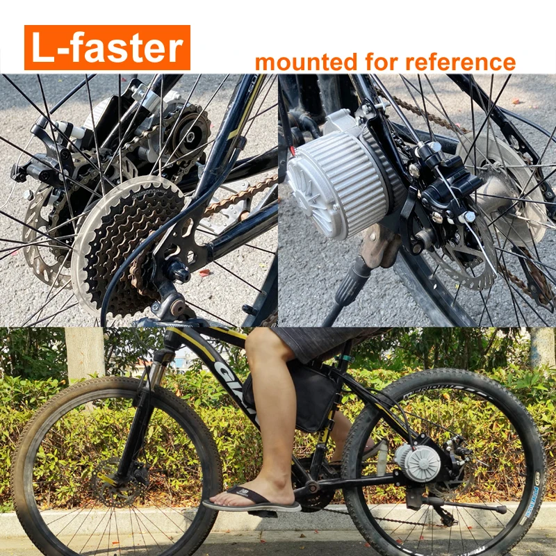Ebike Motorized Bike Motor Mount Cyc Motor Mid Drive Motor Kit For