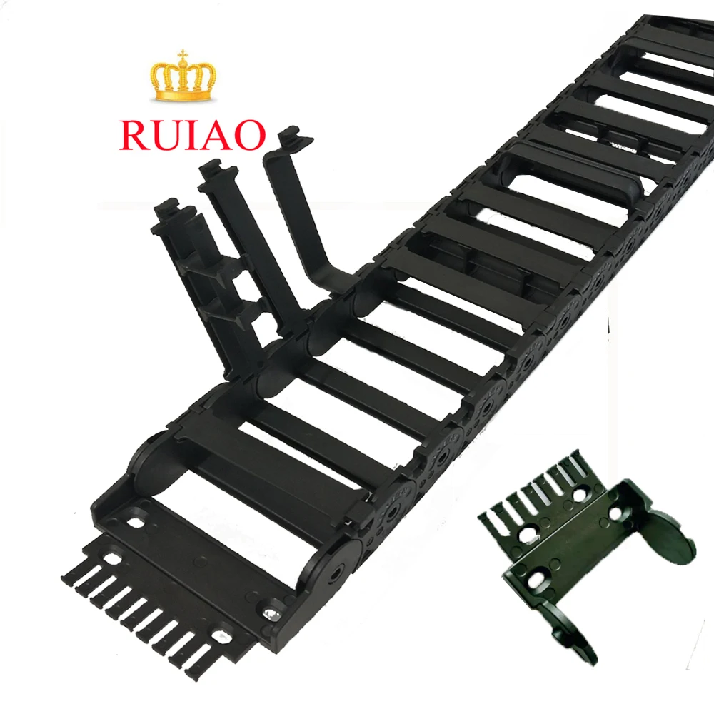High Speed Nylon Material Electrical Bridge Cable Carrier Drag Chain