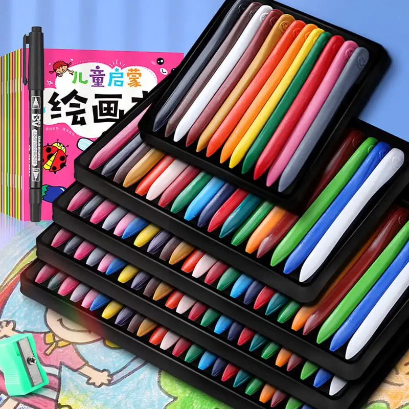 36 цветов Детский треугольный пластиковый карандаш можно стирать не грязную ручную кисть для рисования художественная живопись цветная