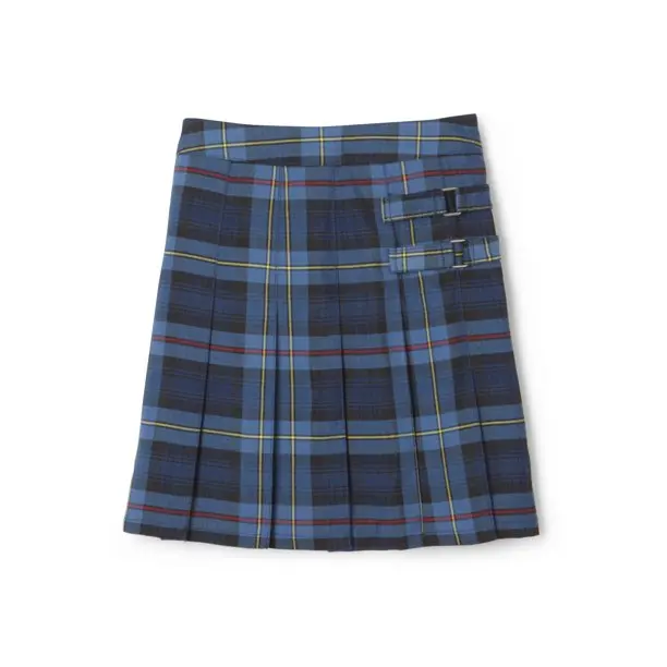 Custom Primary School Summer Pleated Mini Skirt French Style