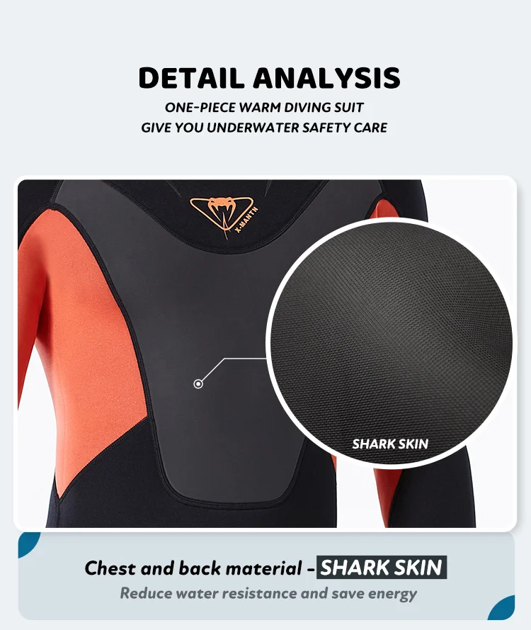 Dive&sail Wetsuit Manufacturer Male Long Sleeve Windsurfing Swimming