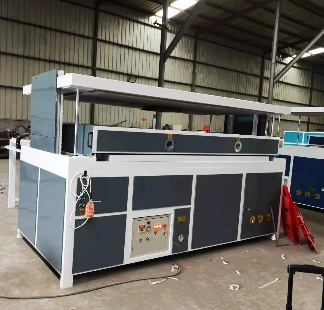 Large Size Fully Automatic PS ABS Cup Plastic Vacuum Forming Machine for Corian Press Thick Sheet Acrylic/PVC Sheet Production