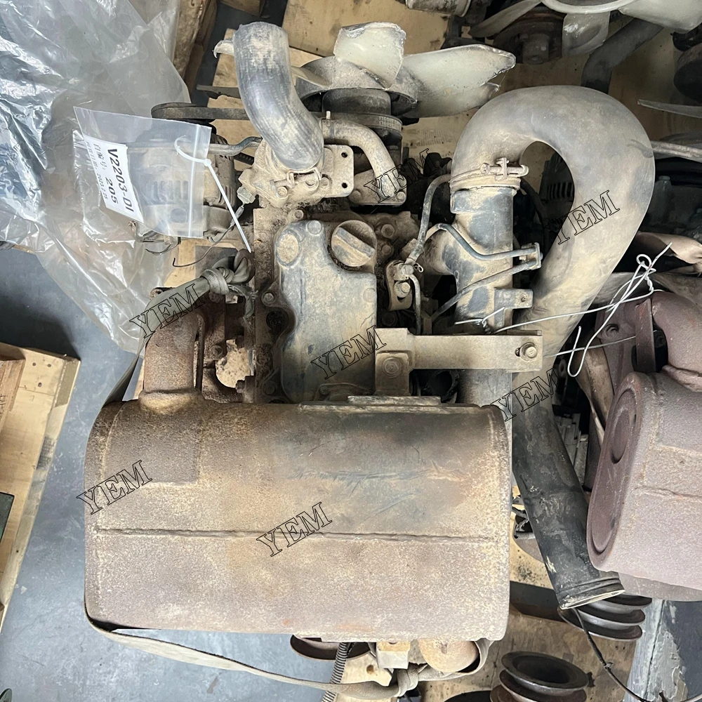 For Kubota V2203-DI Complete Engine Assy Used 6