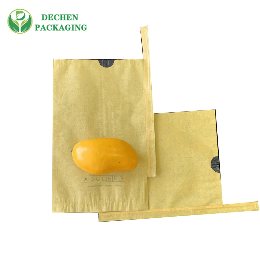 Papel de Kraft revestido del carbono de la protección de alimentos del mango del melocotón para la fabricación del bolso