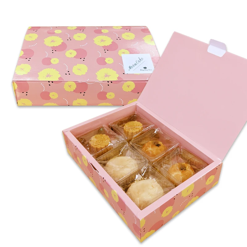 Prime Quality Taiwan Manufacturer Customized Printing Cookie Gift Box for Wholesale