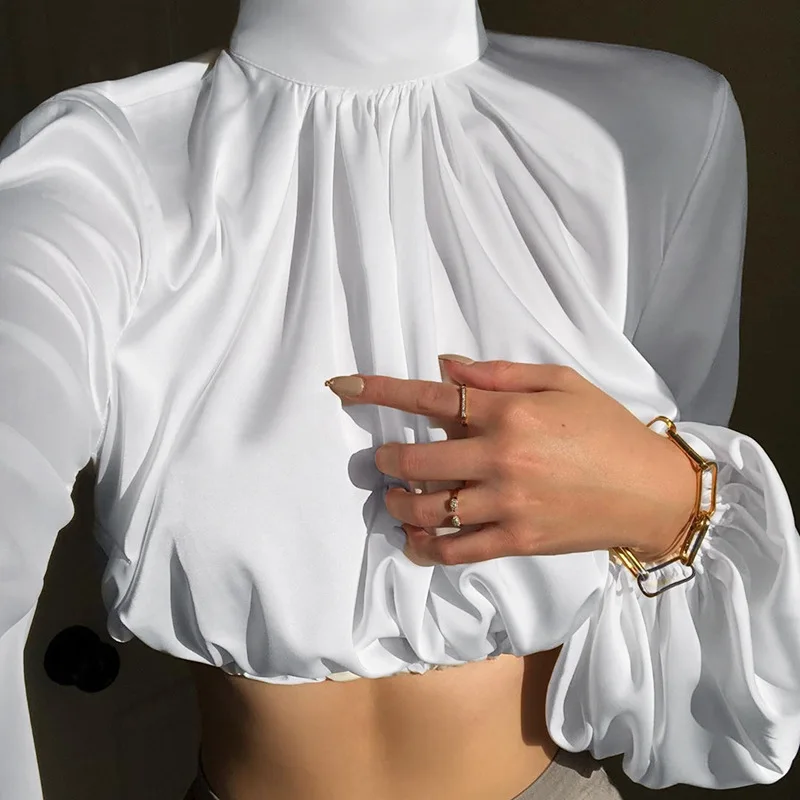 Sleeve Shirt Casual Sexy 