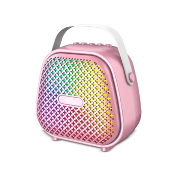 SING-E ZQS1338 Hot Selling 3Inch hand-held subwoofer high-quality wireless bluetooth speaker with RGB light