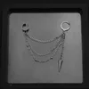 E024-Silver 1 (there are ear holes an earring) 1 Piece