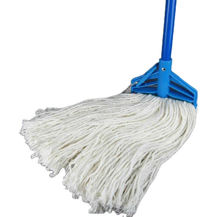 Rayon Wet Mop with Quick Change Fiberglass Handle