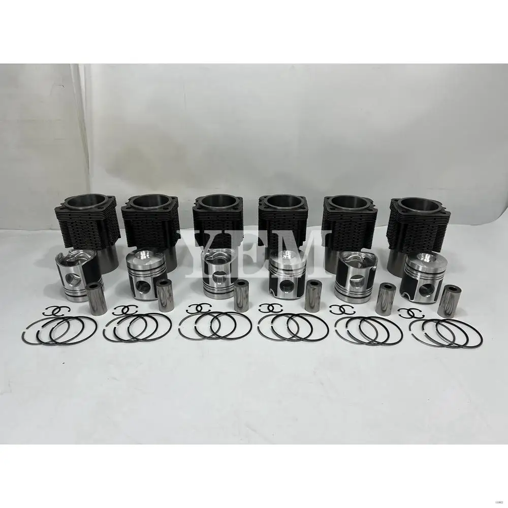 BF6L913 Engine Liner Kit With Cylinder Piston Ring Liner for Deutz