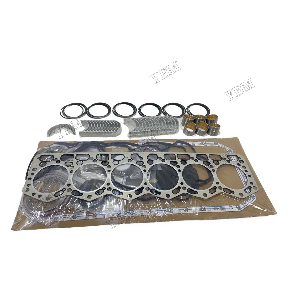 Overhaul Re-ring Kit Compatible for Komatsu 6D110 Aftermarket Engine Parts
