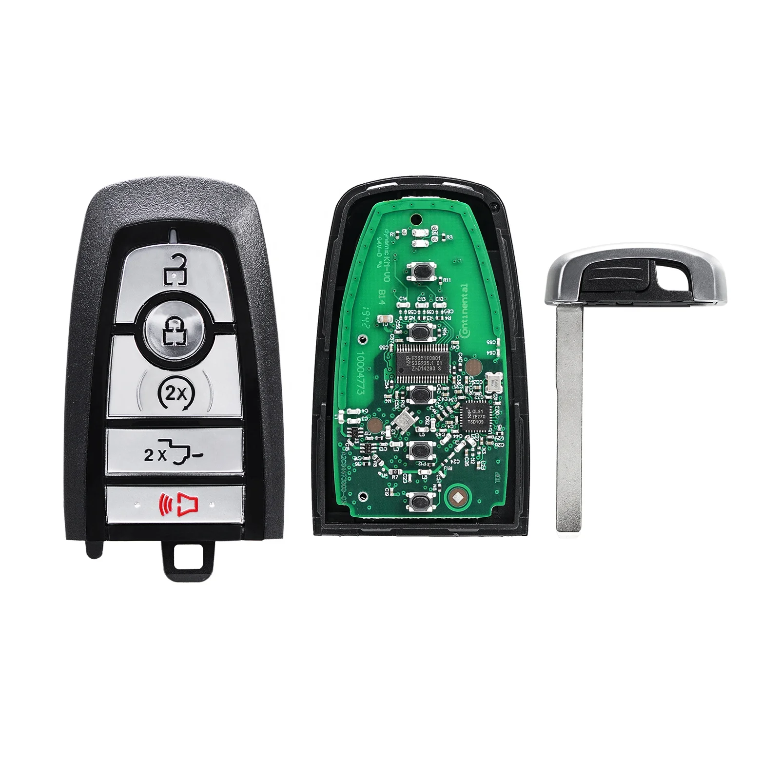 M3N-A2C93142600 Car Key Fob Replacement For Ford F150 F250 F350 F450 F550 2017-2020 Models