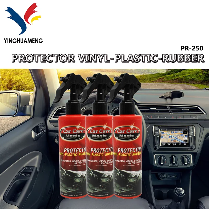 Car dashboard protector restore new look plastic cleaner