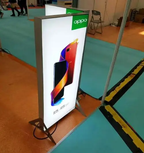 High Quality Custom Size Commercial LED Frameless Fabric Canvas Backlight Advertising Light Box for Outdoor Advertising