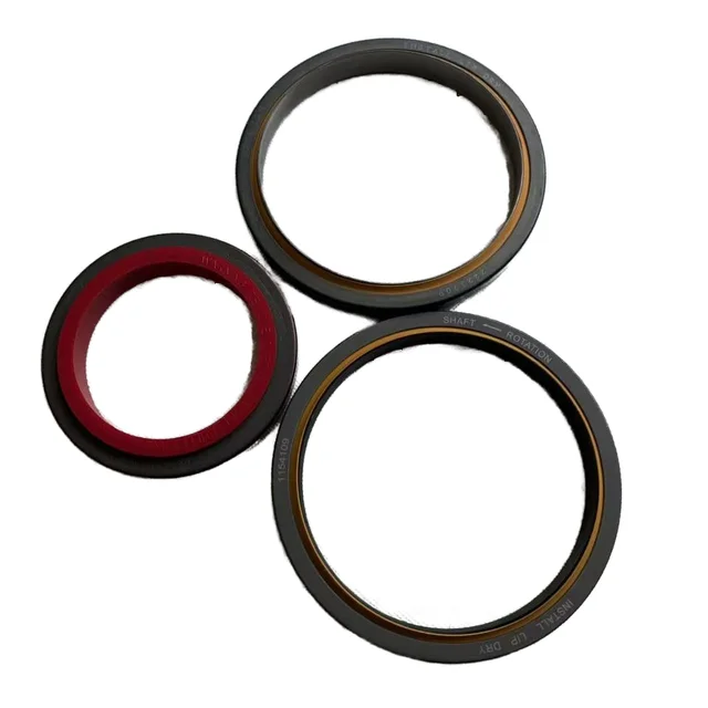 For CAT Oil Seals 1154109 High Quality Rubber Crankshaft Rear Oil Seal for Caterpillar C7 3116 3126 Engine Standard Construction