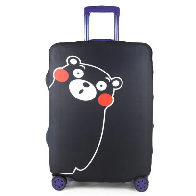 Extra Thick Protective Luggage Cover with Spandex Elasticity Durable Polyester Material Custom Printing Designs