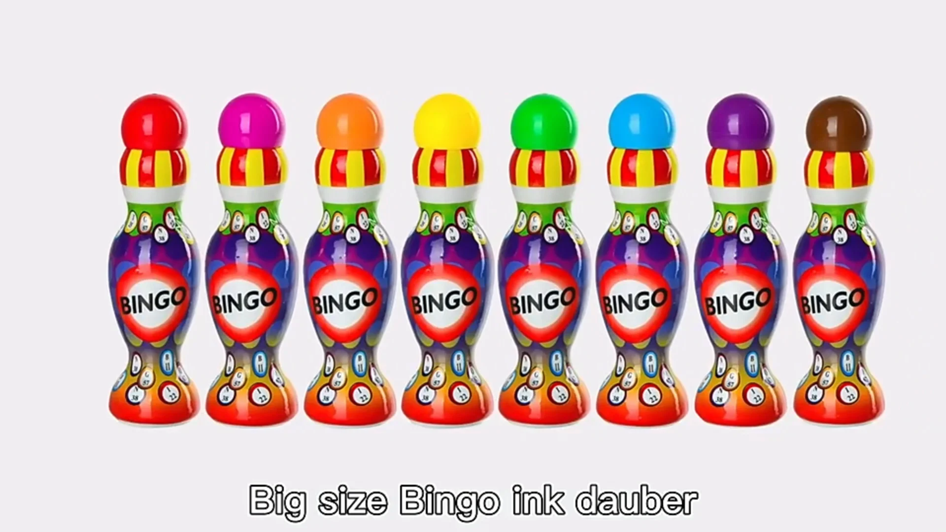 Best Selling 18mm Big Foot Bingo Marker Pen 3oz Jumbo Bingo Card Dabber