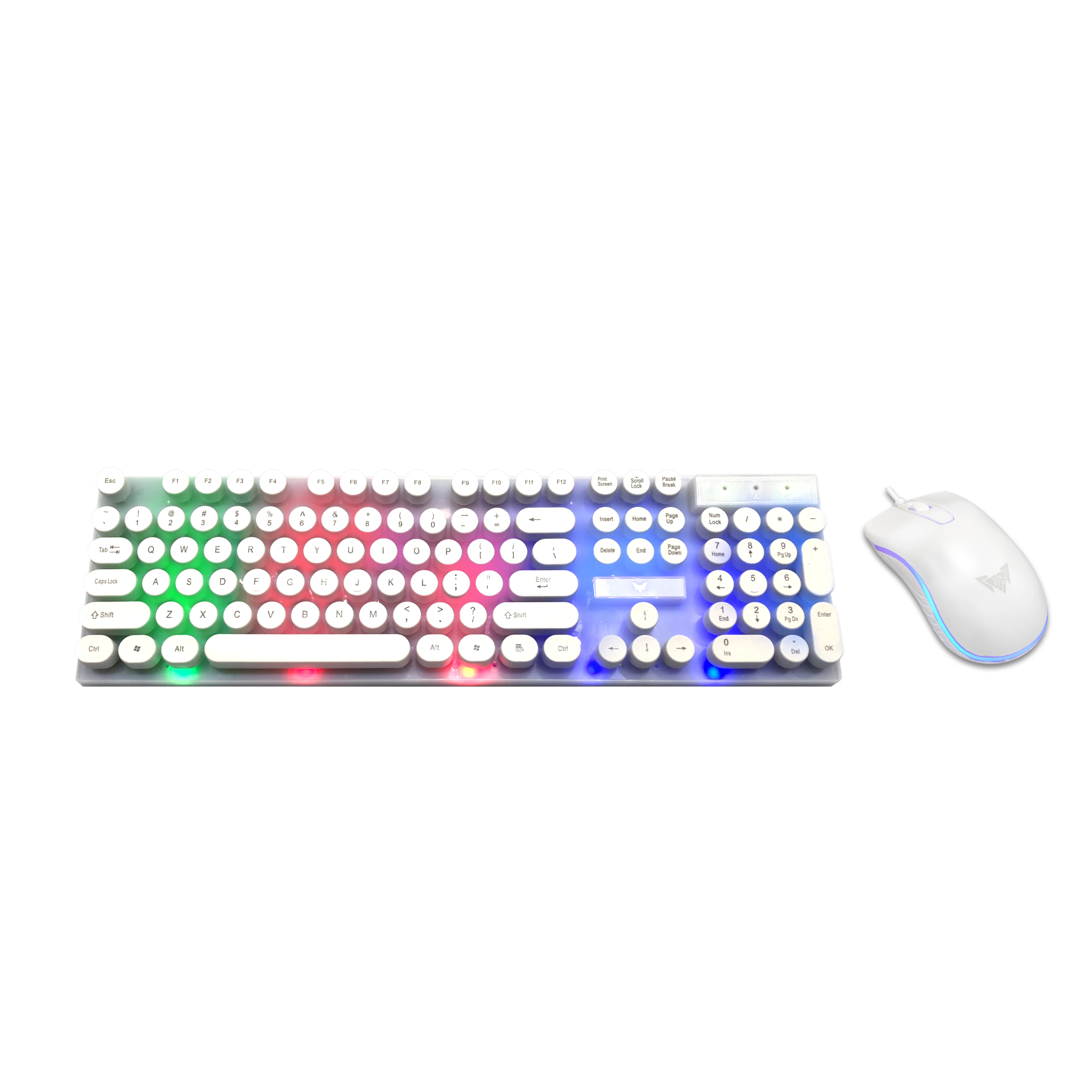 CMMK-512 RGB Programmable Gaming Keyboard Mouse Set 104 Keys Wired USB Interface 1200 DP aperçu 5