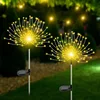 Single warm-light 150-lamp solar-powered 8 functions-default