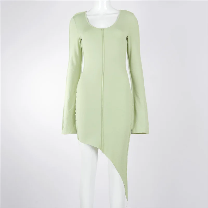 2022 Summer Mint Green Low-cut Bare-cut 