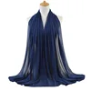 Scialle in Chiffon con pietra-#3
