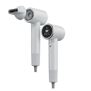 High Performance Hair Dryer Lightweight Body Durable Low Noise Adjustable Temp Home Barbershop Equipment