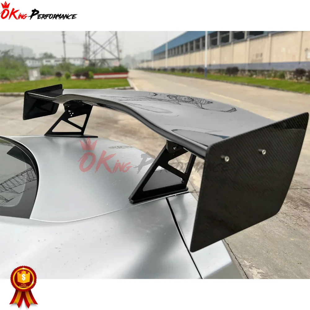 ニッサン R35 GTR用 Aスタイルカーボンファイバーリアウイング