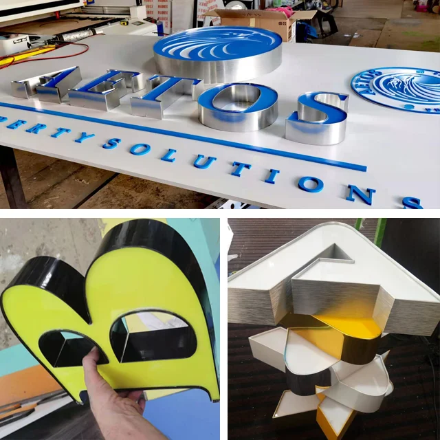 Metal v Cut Clincher Channel Letters Cnc Bending Machine for Big Sign Letters