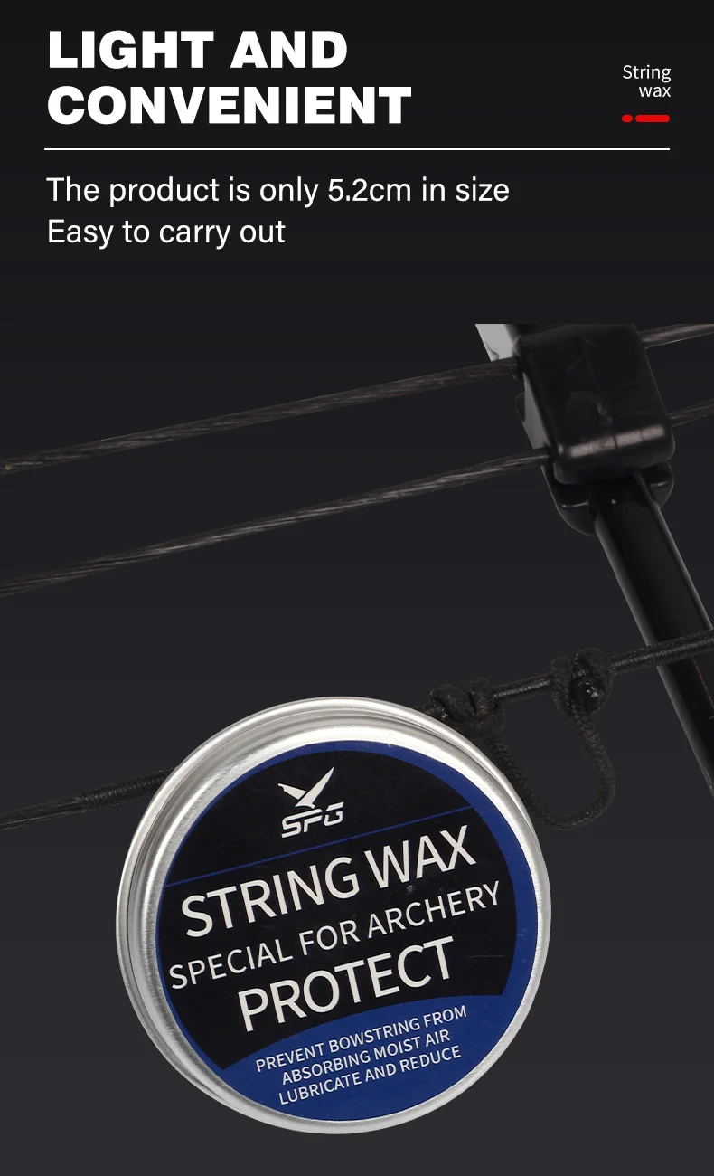 Spg Bowstring Protective Wax Recurve Compound Bow And Arrow Set Archery