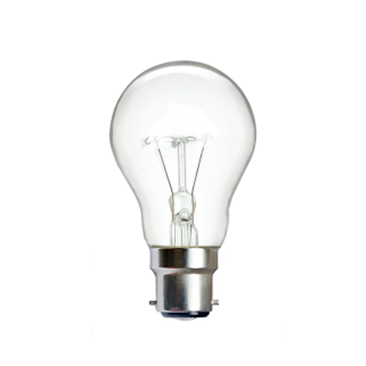 Factory Price Short Delivery Time 127V 130V 220V 230V 240V 25W 40W 60W 75W 100W A19 A55 A60 Incandescent Light Bulb, INC-A55