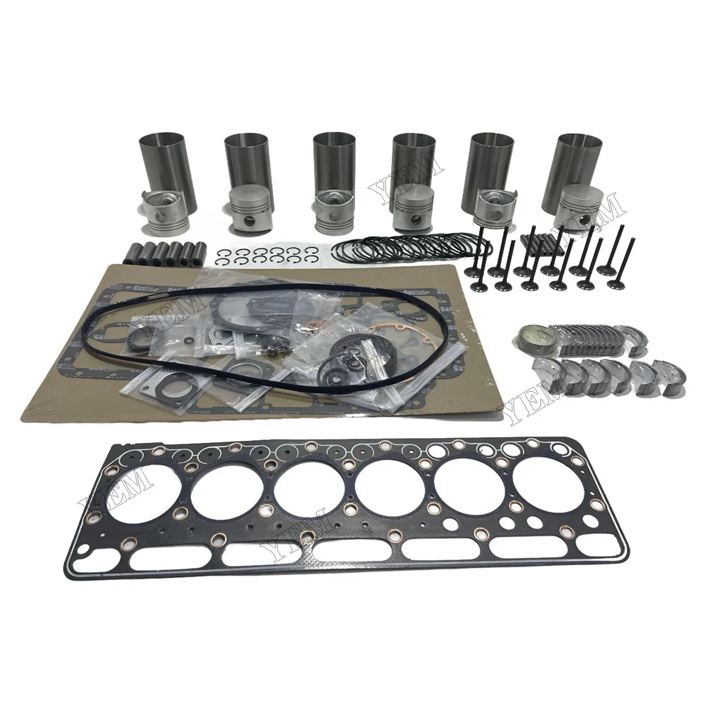 Overhaul Rebuild Kit for Kubota Engine S2802 S2802-DI Tractor M5030DT M4950DT