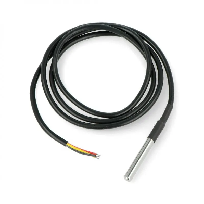 Focusens Odm Ds18b20 Rtd Temperature Sensor Probe 3 Wires Cable