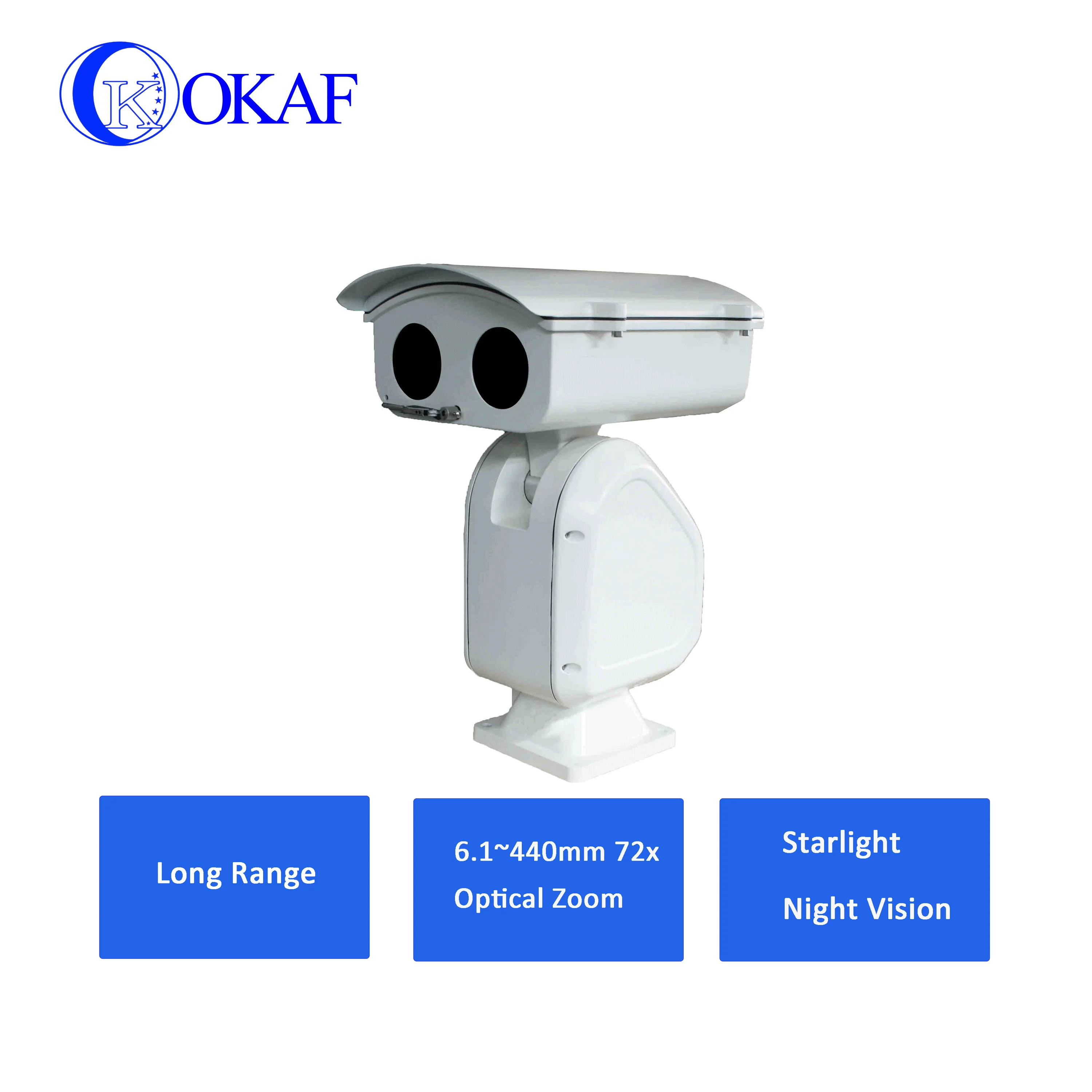 Long Range PTZ IP Camera IP67 Outdoor CCTV Security Automatic ...