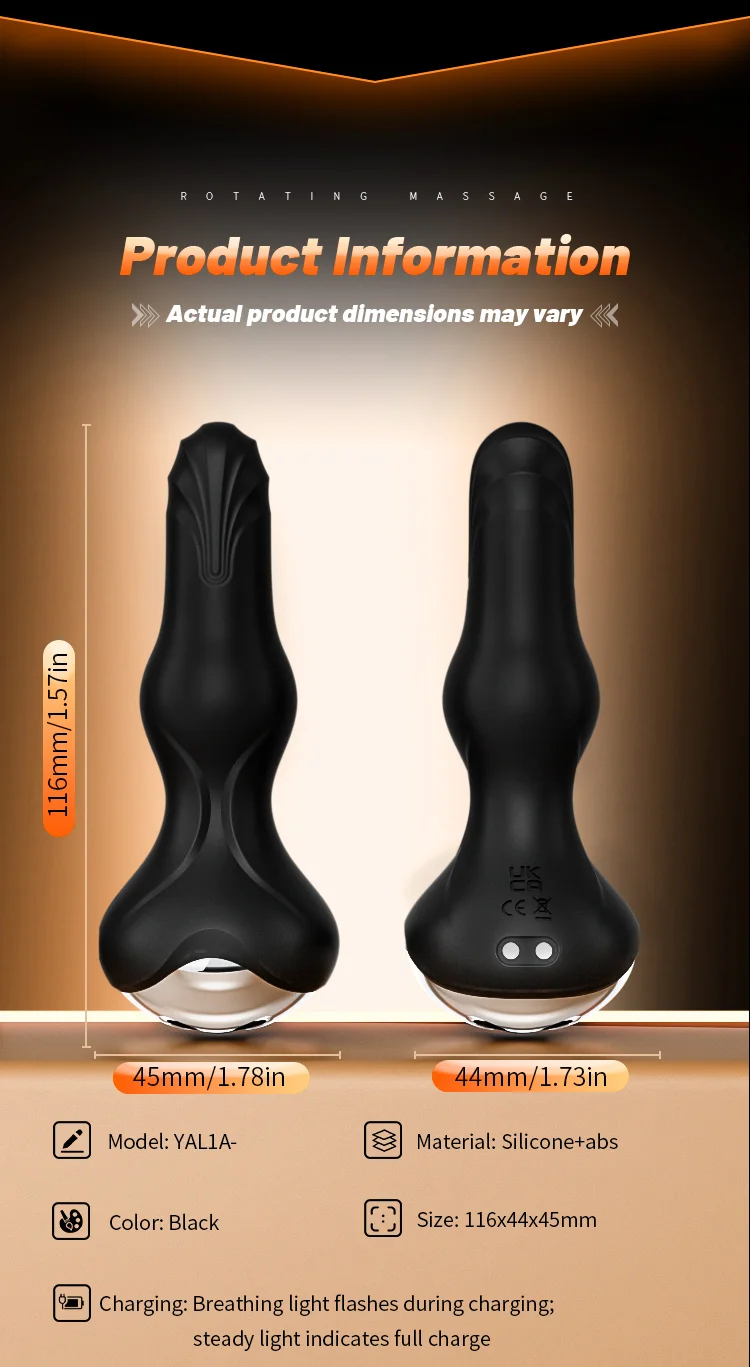 Amoura dual-stimulation vibrator highlighting thrusting and vibration features