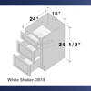 White Shaker-DB18