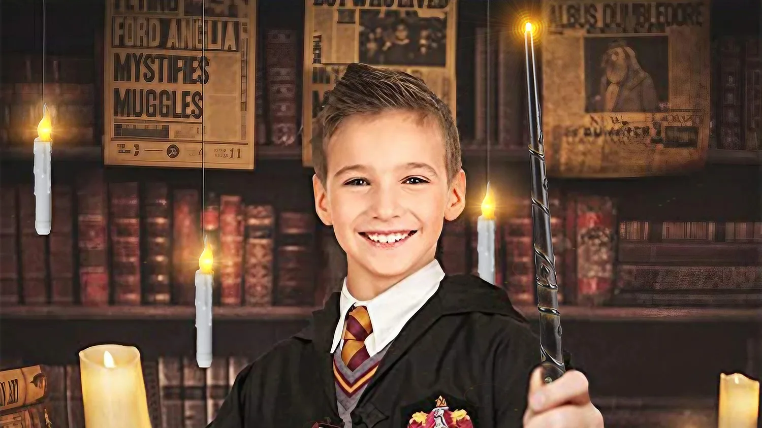 Flameless Candles With Magic Wand Remote Floating Candles Battery